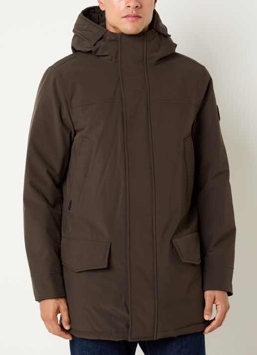 Airforce Snow gewatteerde parka met capuchon