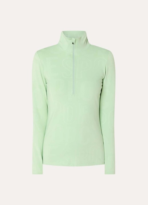 Airforce Squaw Vally skipully met halve rits en print