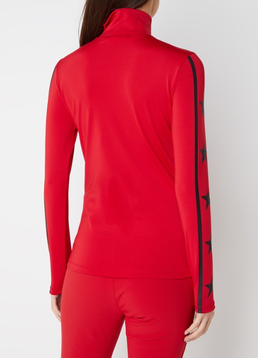 Airforce Squaw Vally skipully met logoprint - achterkant 3 rood