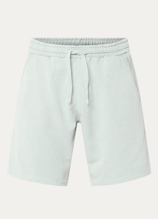 Airforce Straight fit korte broek met steekzakken - voorkant 3 mint