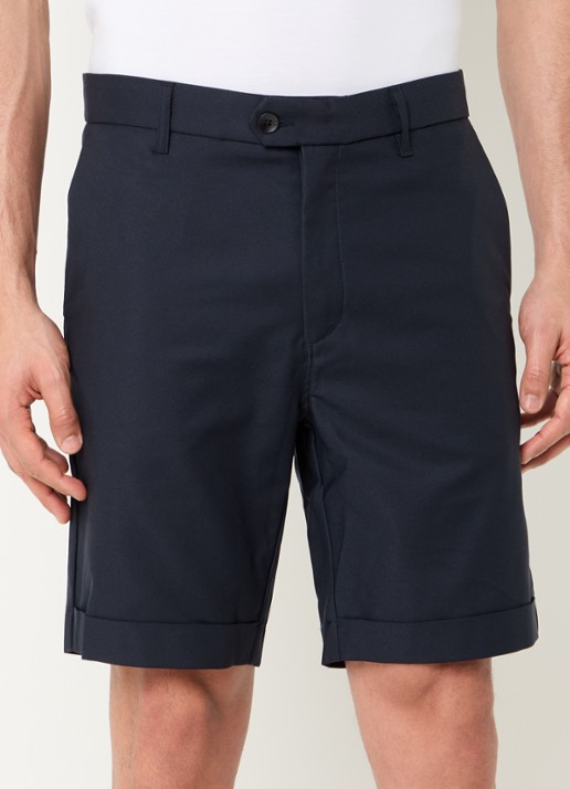 Airforce Straight fit korte chino met steekzakken