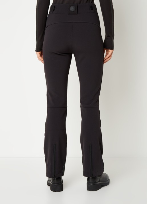 Airforce Sundance Mountain high waist flared skibroek met ritszakken - achterkant 3 zwart