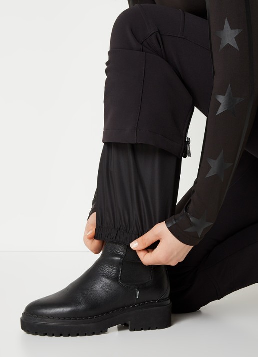 Airforce Sundance Mountain high waist flared skibroek met ritszakken - detail 6 zwart
