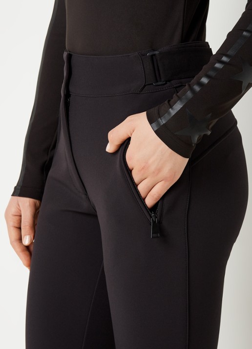 Airforce Sundance Mountain high waist flared skibroek met ritszakken - detail 7 zwart