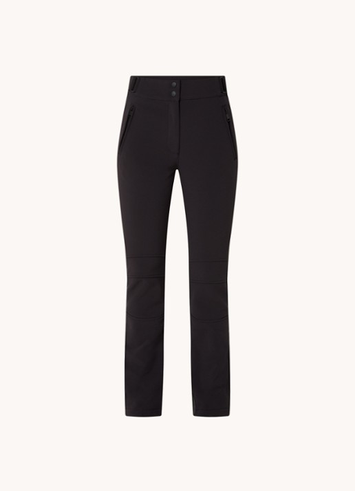 Airforce Sundance Mountain high waist flared skibroek met ritszakken - voorkant zwart