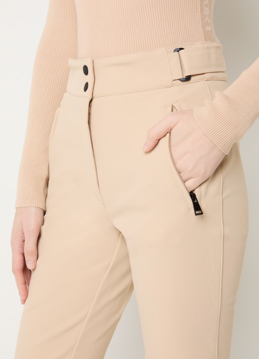Airforce Sundance Mountain high waist flared skibroek met ritszakken - detail 5 beige