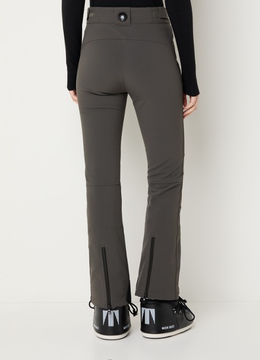 Airforce Sundance Mountain high waist flared skibroek met ritszakken - achterkant lichtbruin