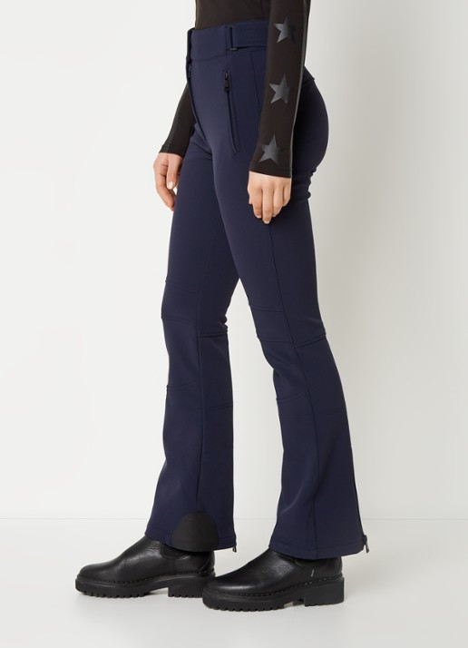 Airforce Sundance Mountain high waist flared skibroek met ritszakken - detail 3 indigo