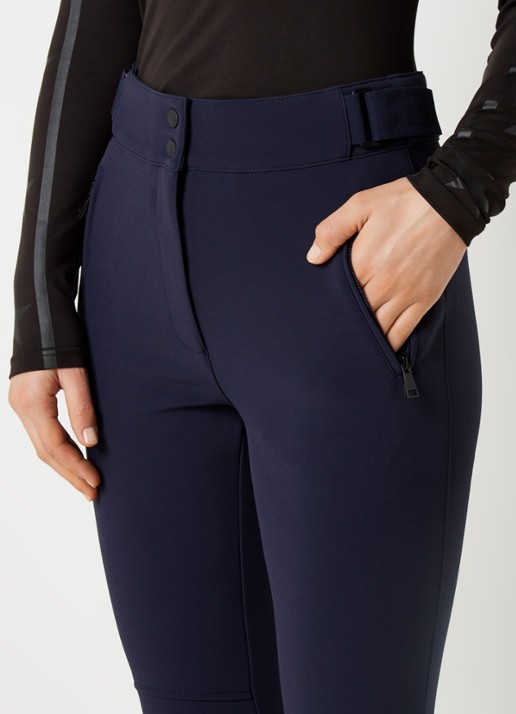 Airforce Sundance Mountain high waist flared skibroek met ritszakken - detail 5 indigo