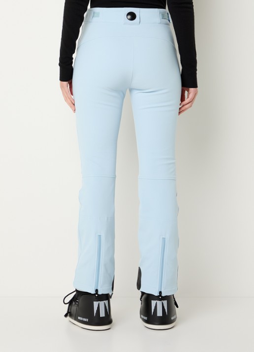 Airforce Sundance Mountain high waist flared skibroek met ritszakken - achterkant lichtblauw