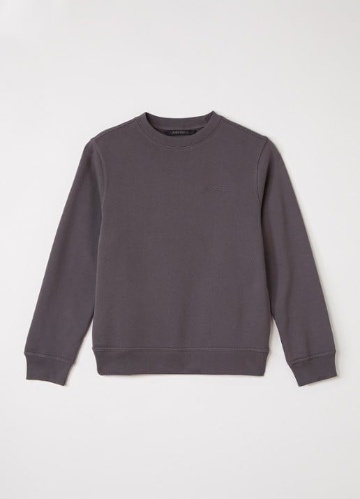 Airforce Sweater met logo- en backprint