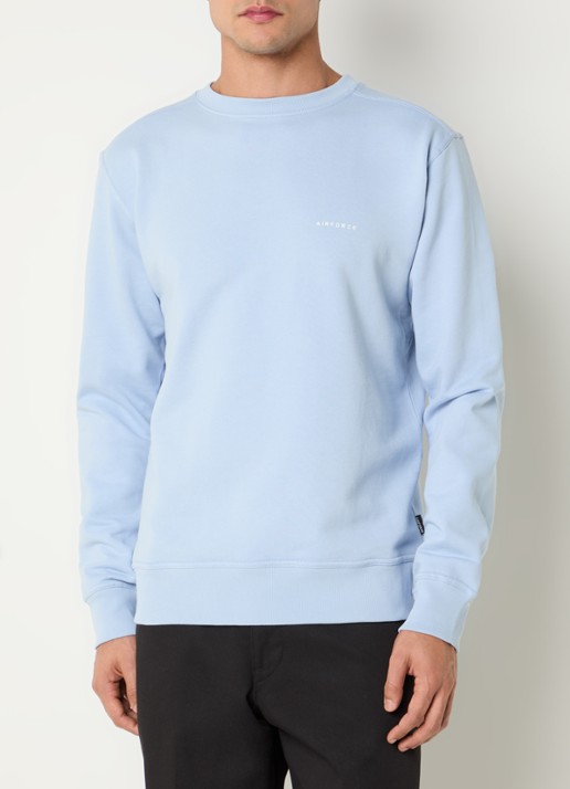 Airforce Sweater met logo