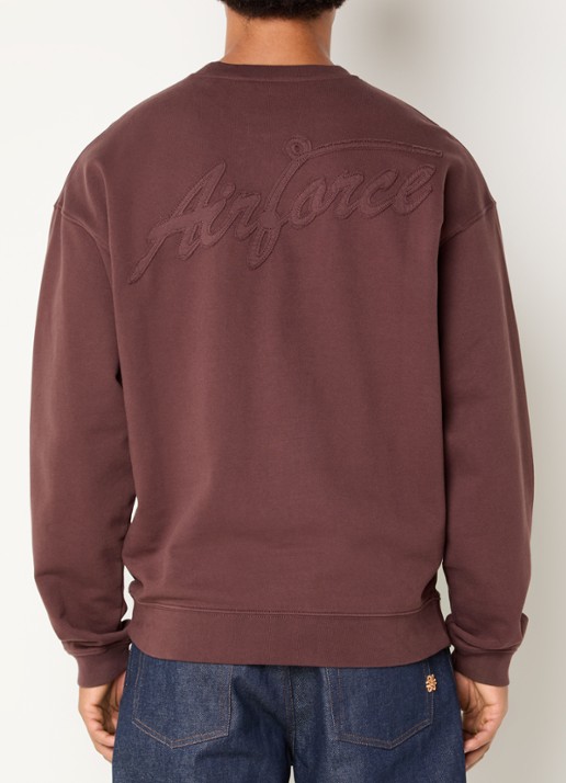 Airforce Sweater van katoen met logo
