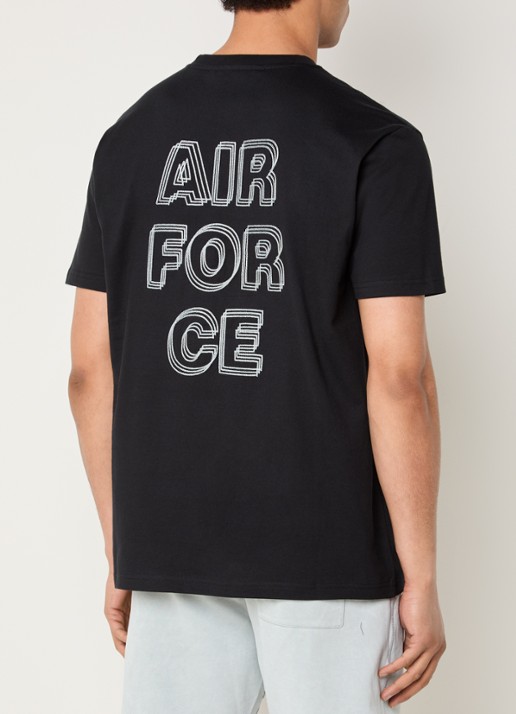 Airforce T-shirt met borduring