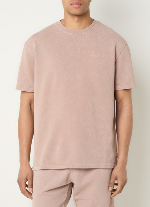 Airforce T-shirt met logo en ronde hals