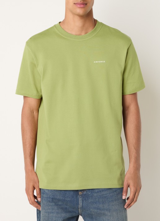 Airforce T-shirt met logo