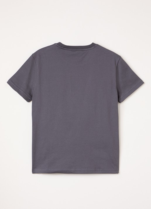 Airforce T-shirt met logo - voorkant 2 donkergrijs
