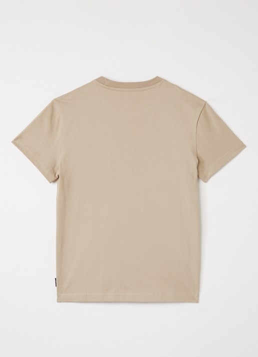 Airforce T-shirt met logo - voorkant 2 beige