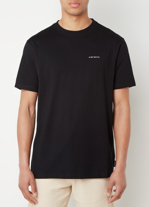 Airforce T-shirt van  katoen met logo