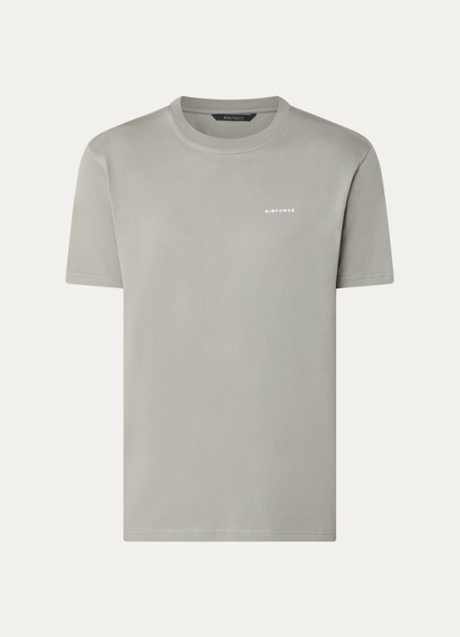 Airforce T-shirt van  katoen met logo