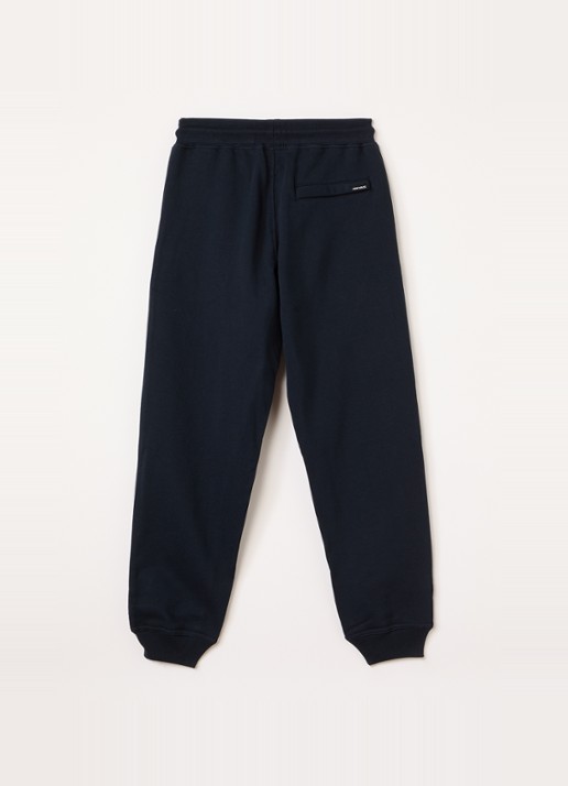 Airforce Tapered fit joggingbroek met ritszakken - voorkant 3 donkerblauw