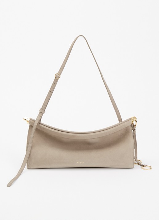 Alaïa Le Click East West Medium schoudertas van nubuck