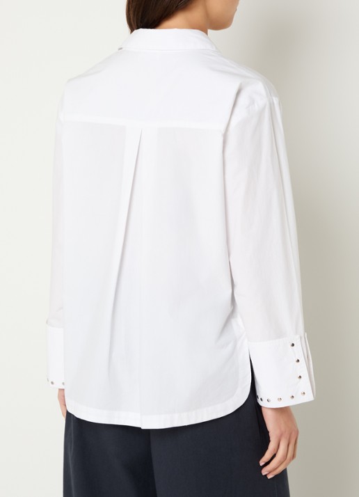 alchemist Isabel blouse met studs - achterkant 3 wit