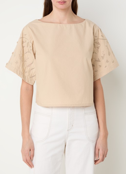 alchemist Lotus tuniek met broderie