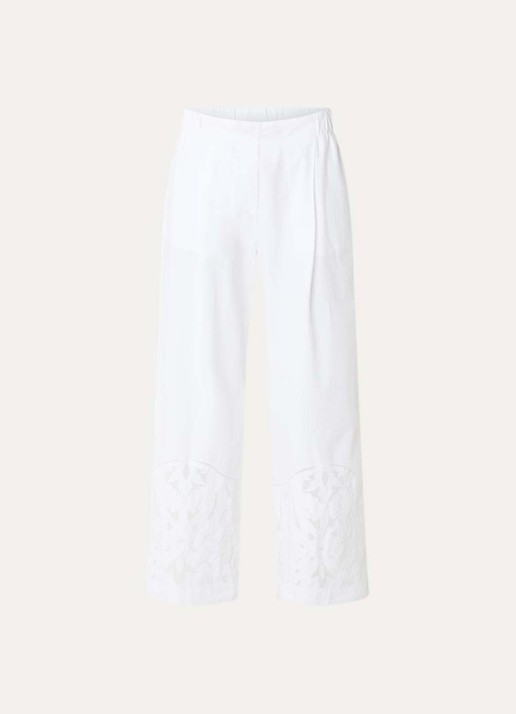alchemist Moonflower high waist loose fit pantalon met broderie