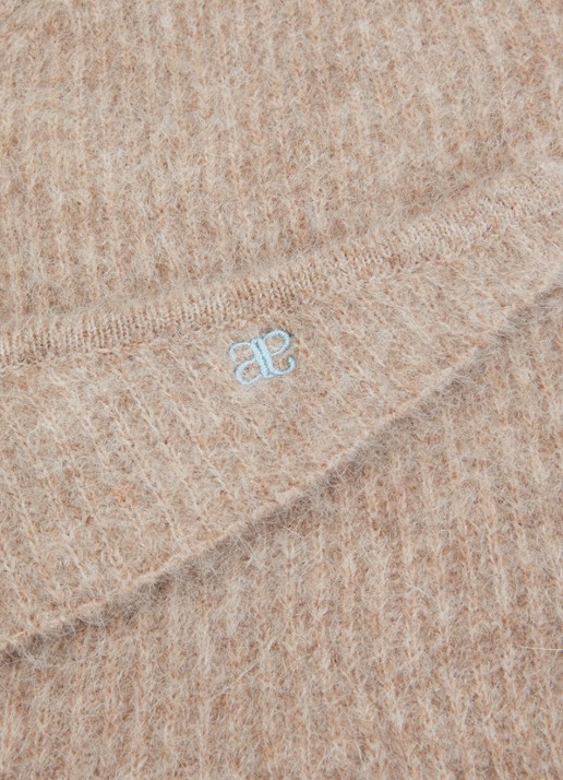 alchemist Sjaal met capuchon - detail beige