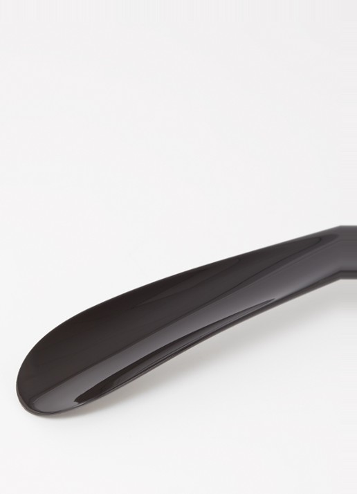 Alessi Alessi Germano schoenlepel met haak 42 cm  - voorkant 2 zwart