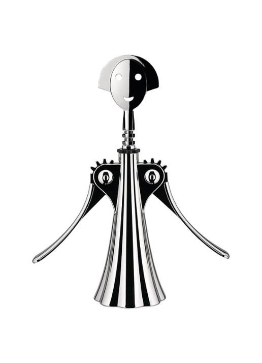 Alessi Anna G. kurkentrekker - voorkant 2 zilver