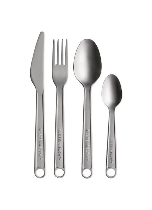 Alessi Conversational Objects by Virgil Abloh bestekset 4-delig