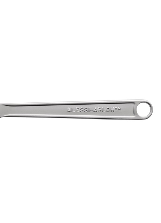 Alessi Conversational Objects by Virgil Abloh bestekset 4-delig - voorkant 6 zilver