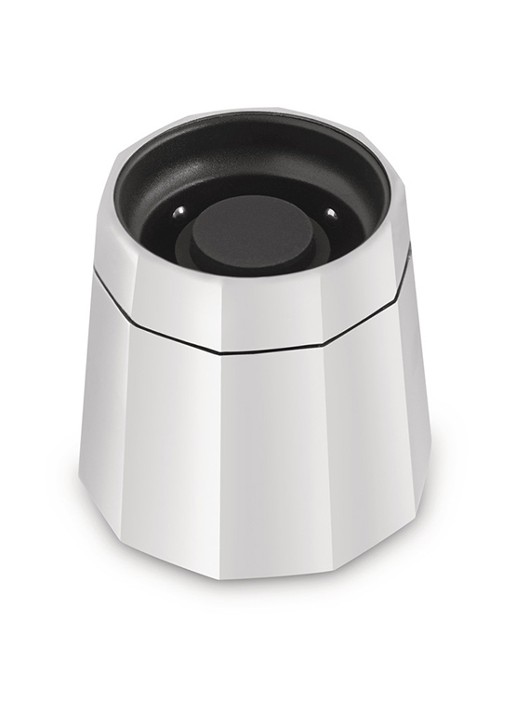 Alessi Eugenia wijnstopper - achterkant 2 zilver