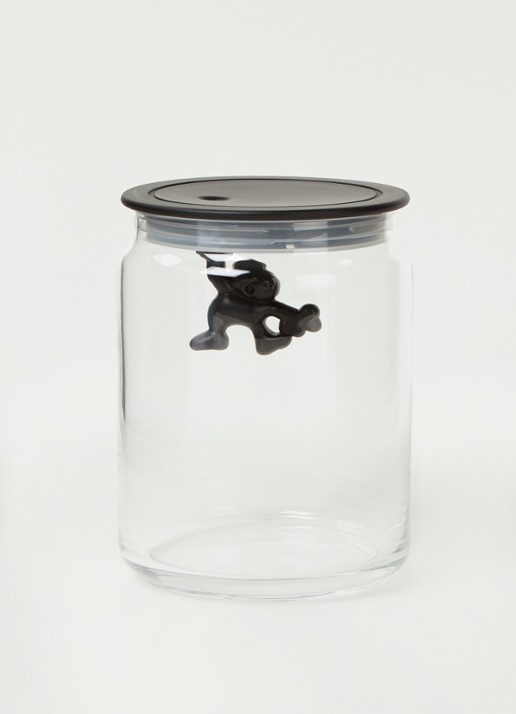 Alessi Gianni voorraadpot - voorkant 3 transparant