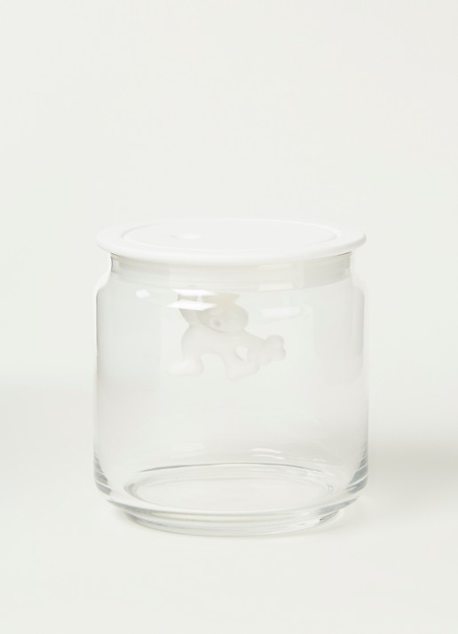 Alessi Gianni voorraadpot - voorkant 2 wit