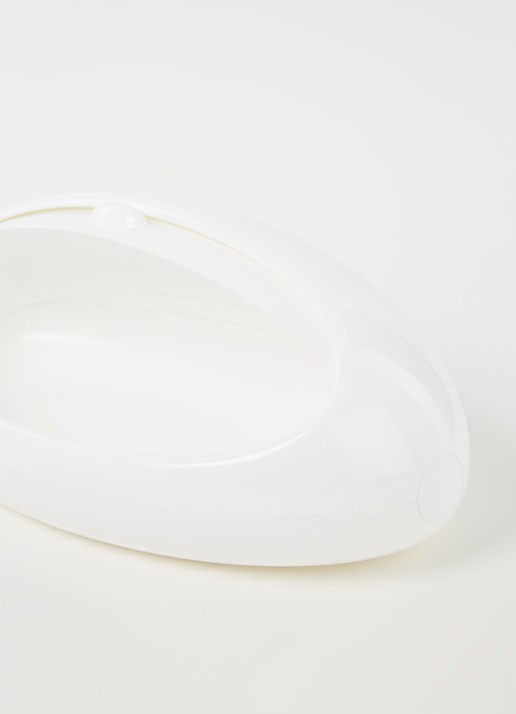 Alessi Gnam broodtrommel - detail 3 wit