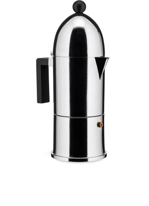 Alessi La Cupola espresso koffiemaker inductie 30 cl - detail 2 zwart