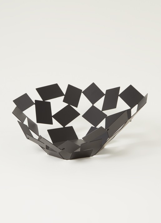 Alessi La Stanza dello Scirocco schaal 41,6 x 37,5 cm - voorkant 2 zwart