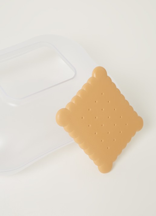 Alessi Mary Biscuit koektrommel - detail transparant