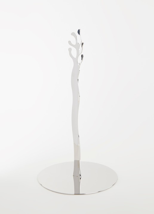 Alessi Mediterraneo keukenrolhouder - voorkant 2 zilver