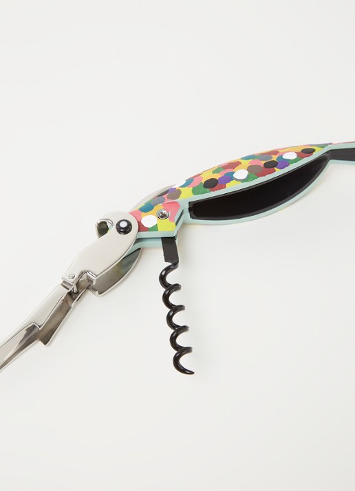 Alessi Parrot kelnersmes - detail geel