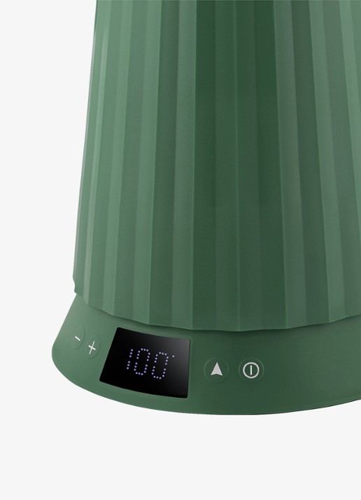 Alessi Plissé Waterkoker 1,7 liter MDL21 GR - detail 3 groen