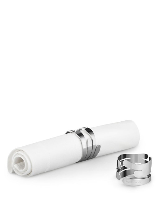 Alessi Uw cadeau: Bark servetringen set van 2 - voorkant undefined