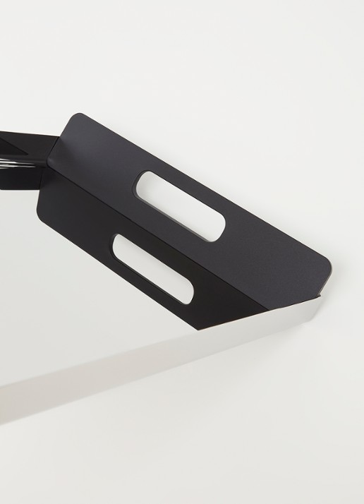 Alessi Vassily dienblad 45 x 30 cm - detail 3 zwart