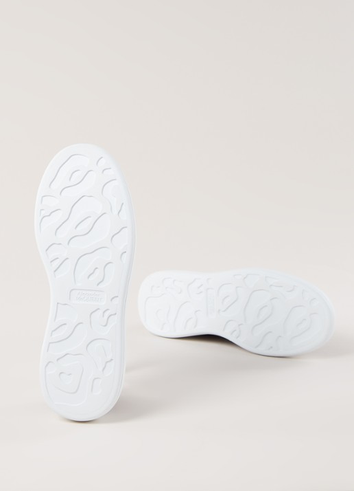 Alexander McQueen Oversized sneaker van kalfsleer - detail 3 zwart