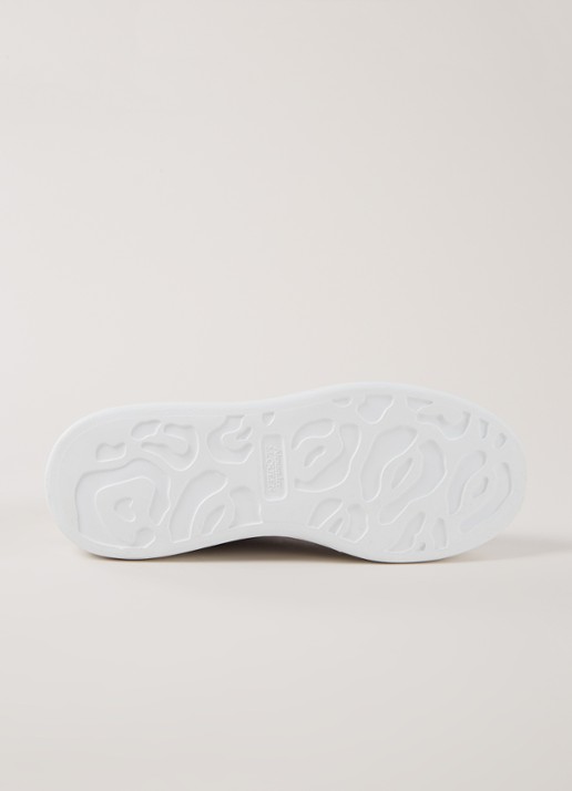 Alexander McQueen Oversized sneaker van kalfsleer - detail 3 zwart
