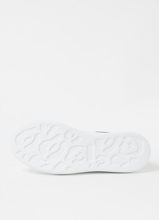 Alexander McQueen Oversized sneaker van kalfsleer - detail 6 wit
