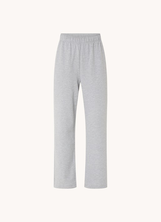 Alo Yoga Accolade high waist loose fit joggingbroek met steekzakken - voorkant 2 grijs